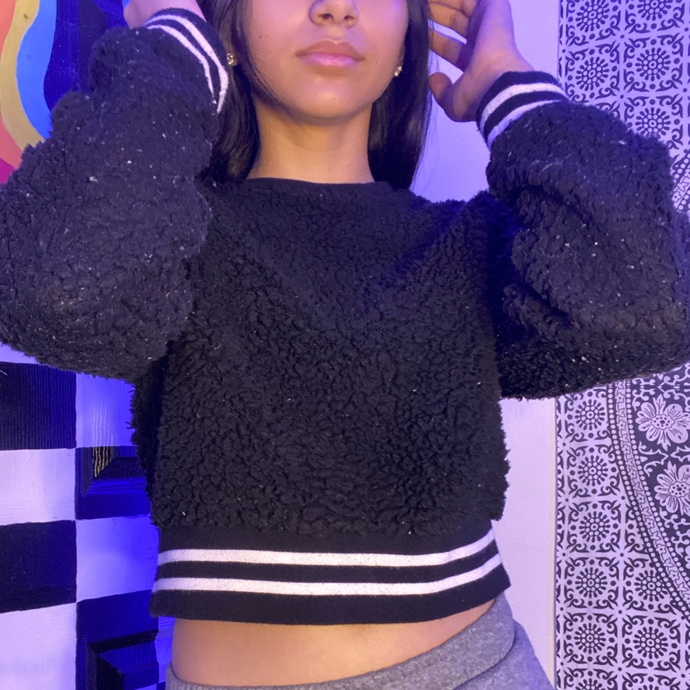 Fuzzy sweater